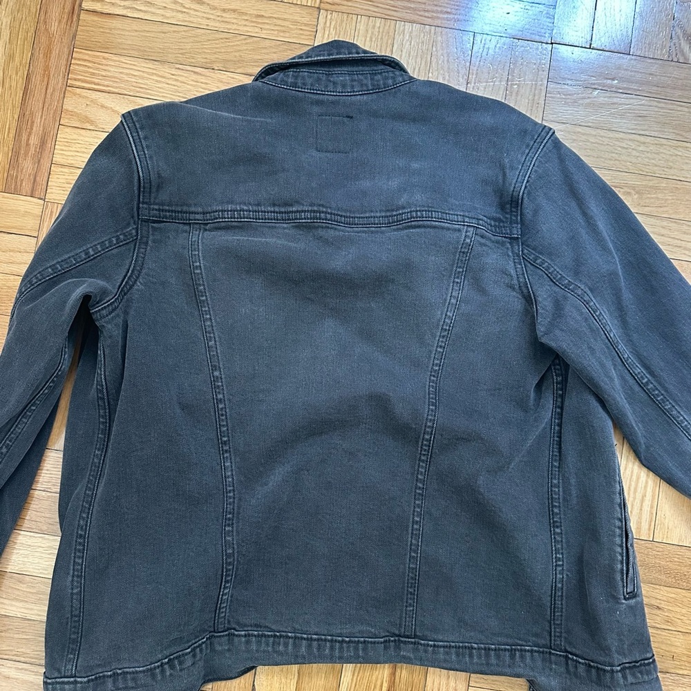 Joes Jeans Black Denim Jacket - Picture 3 of 3